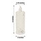 3 WARM WHITE 6" LED Battery Operated Diamond Pillar CANDLE LIGHTS